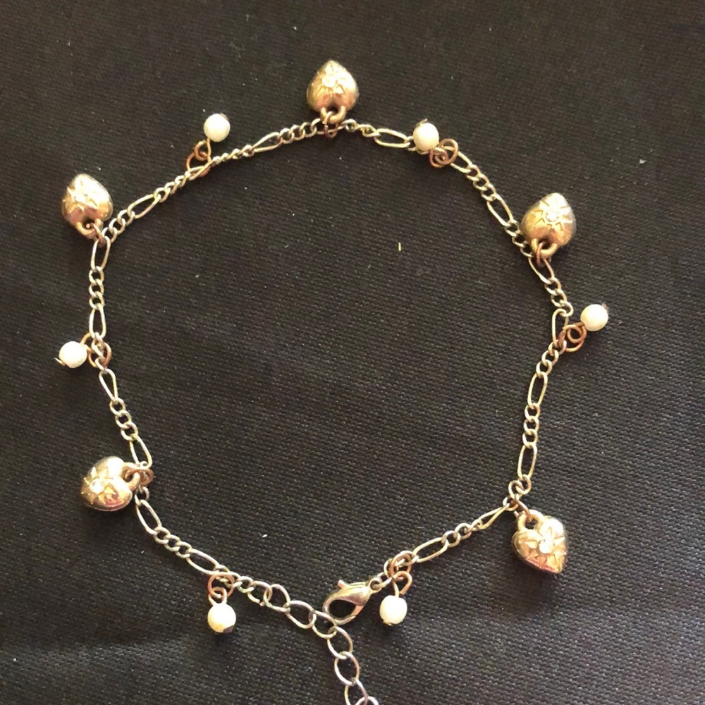 Heart Charm Bracelet